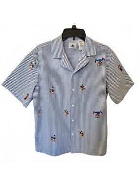 Walt Disney World Men Shirt Summer Leisure Vacation Vibe Preppy Whimsical size L